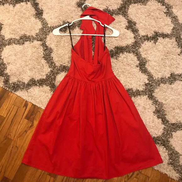 Tara Subkoff for Bebe red heart pin up dress XS - Picture 2 of 6